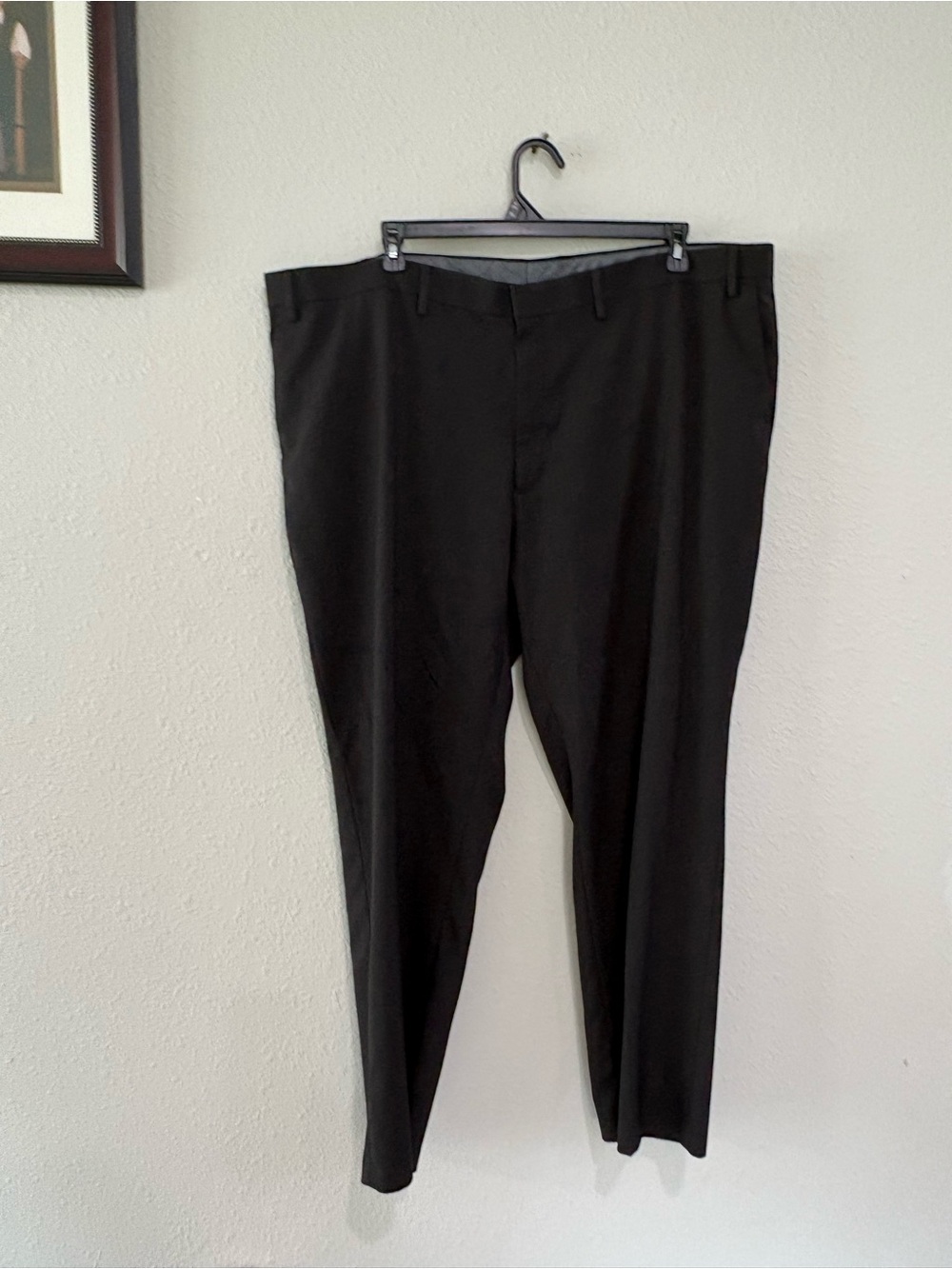 Men's Black Dress Pants 48